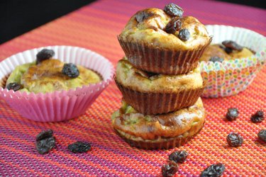 Muffins de banana sencillos y saludables (Sin gluten, Sin azúcar)