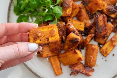 Zanahorias asadas con parmesano