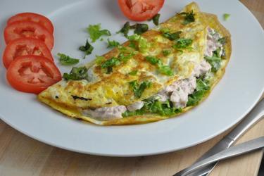 La mejor omelet de atún fitness