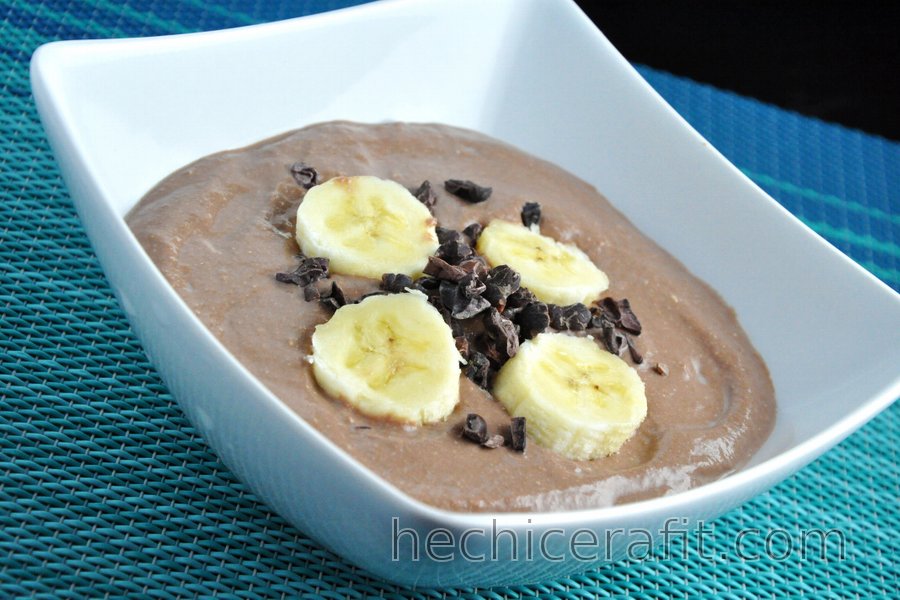 Mousse de ricotta y chocolate