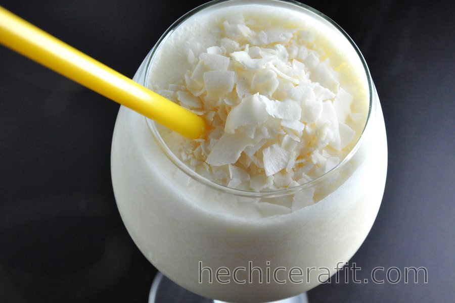 Piña colada saludable