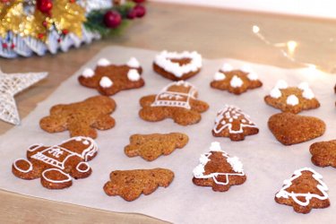 Galletas Proteicas de Jengibre sin Harina