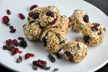 Bolitas fitness y energéticas de desayuno