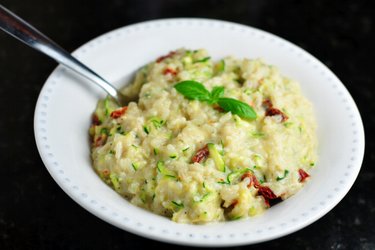 Risotto Cremoso de Calabacín Ligero