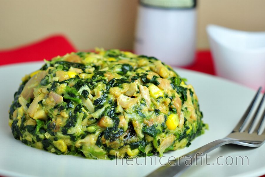 Pechugas de Pollo con Espinacas Fit Pechugas de Pollo con Espinacas Fit