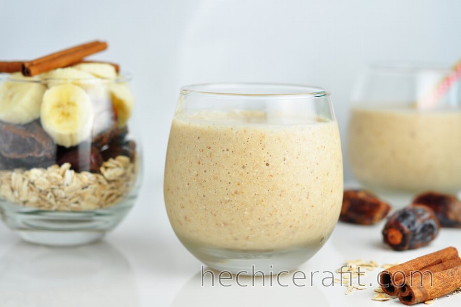 Batido de Banana y Avena