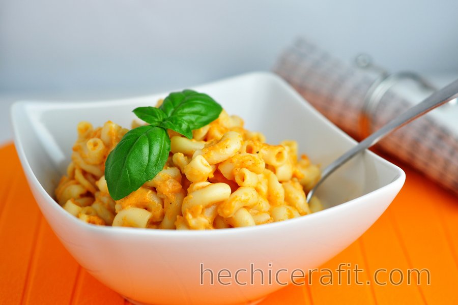 yo marcador pensión Saludables macarrones con queso en salsa de coliflor | hechicerafit.com