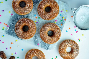 Sencillas donas de avena al horno