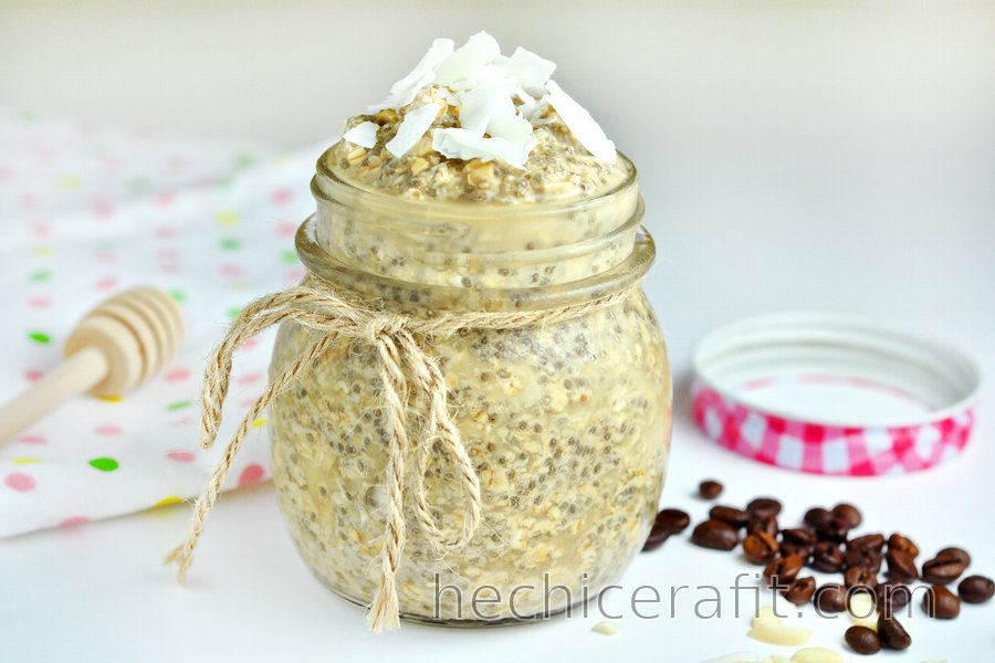 Receta de Pudín de Chía, Coco y Café