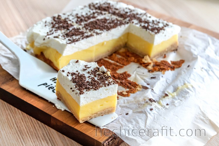 Pastel de Crema Fit