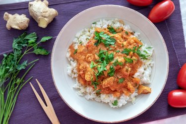 Pollo Tikka Masala saludable