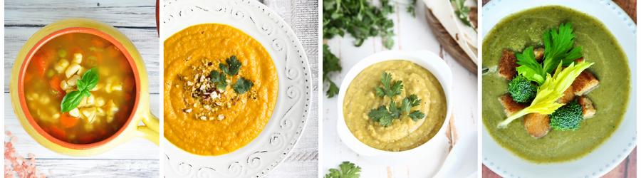 Recetas de sopas bajas en calorías para adelgazar