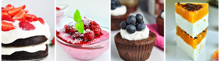 Recetas de postres low fat