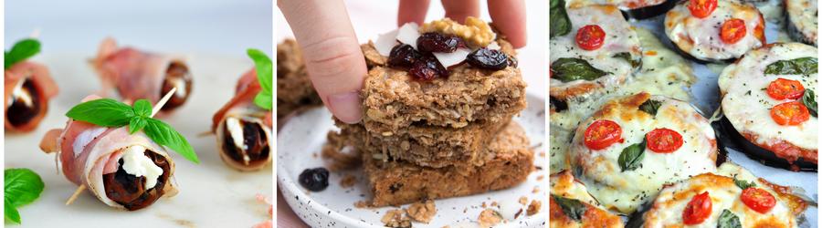 Recetas de tentempiés altos en proteínas