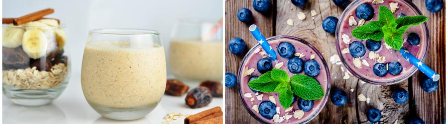 Batidos y bebidas altos en proteínas