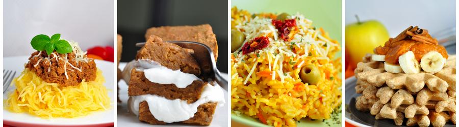 Recetas con calabaza bajas en carbohidratos