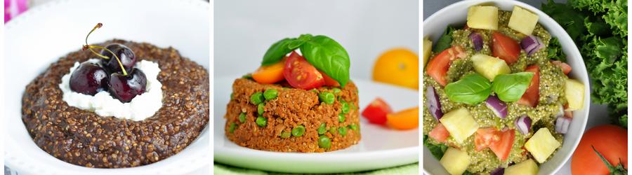 Recetas saludables con quinoa sin gluten