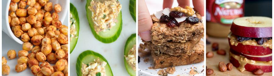 Recetas de tentempiés saludables