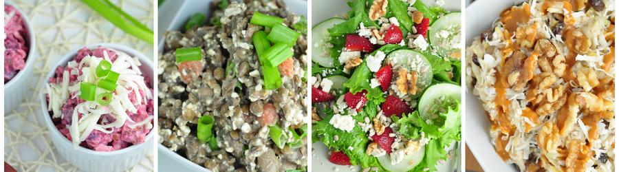 Recetas de ensaladas bajas en calorías para adelgazar