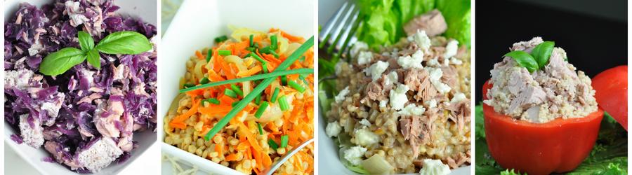 Recetas saludables de ensaladas con atún