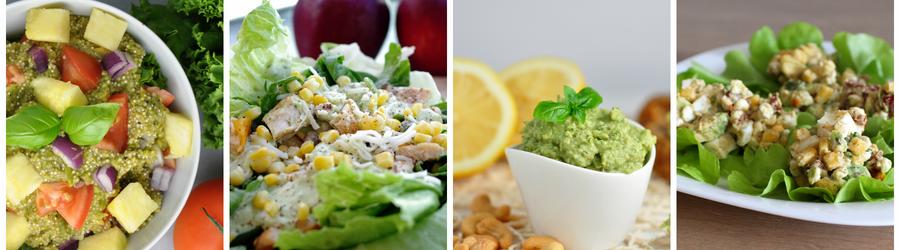 Recetas saludables de ensaladas con aguacate